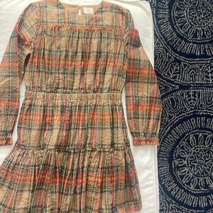CREWCUTS Girls Dress Size 12 Metallic threads Fully lined By J Crew